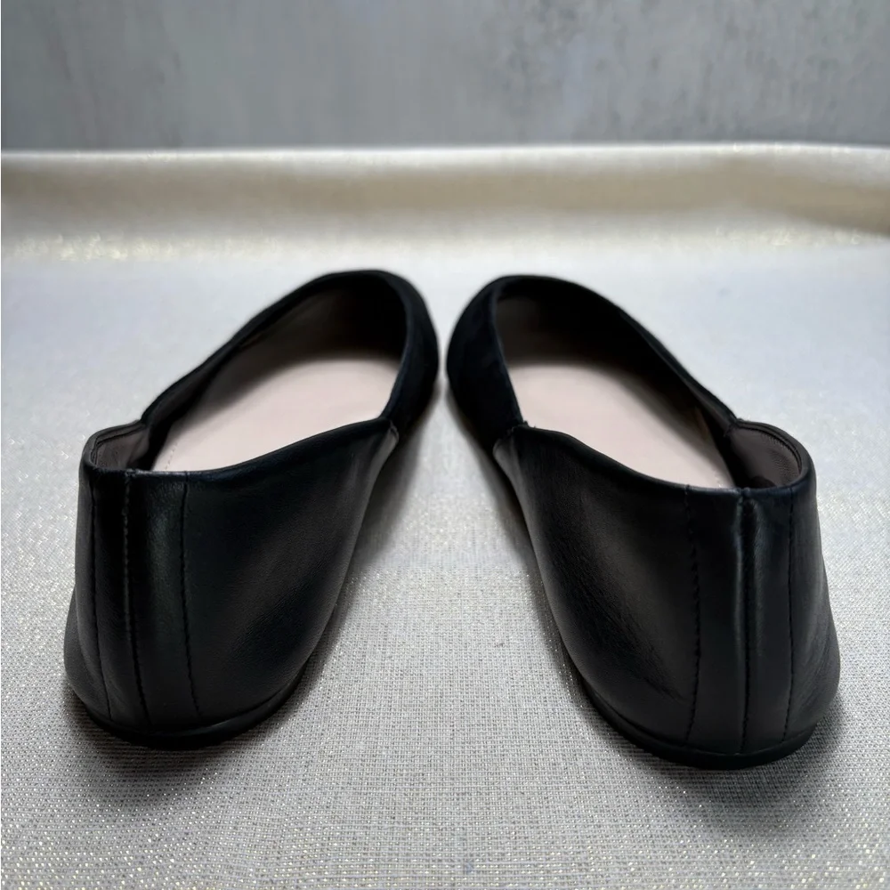 botkier New York Flats-Size: 10-Color: Black-Front is Suede and Back is Leather - Picture 4 of 7